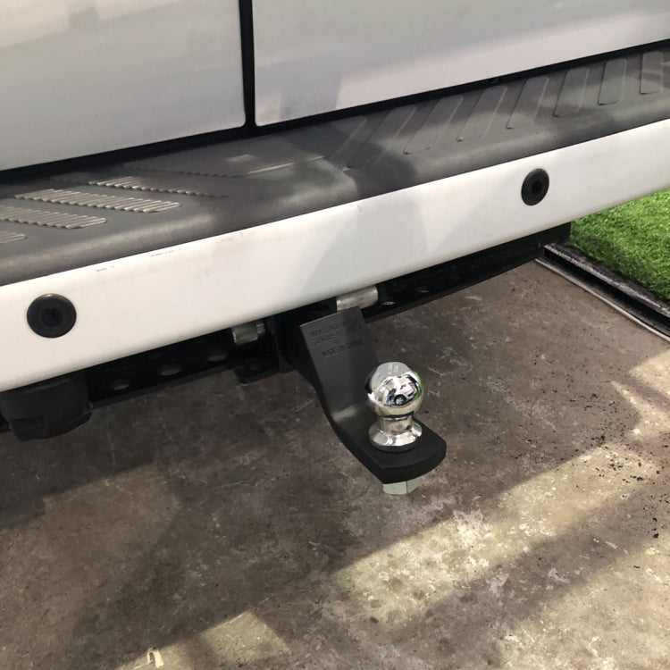 50mm Black Plastic Car Truck Tow Ball Cover Cap Towing Hitch Trailer Towball Protection, Black