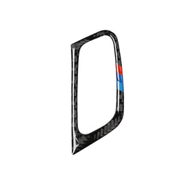 Car Carbon Fiber Tricolor Key Hole Decorative Sticker for BMW E70 X5 / E71 X6 2009-2013, Left Drive, Key Hole(Tricolor)