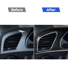 Load image into Gallery viewer, Car Carbon Fiber Dashboard Frame Decorative Sticker for Audi A5, Left Drive, For Audi A5