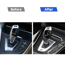 Load image into Gallery viewer, Car Carbon Fiber Gear Position Panel Decorative Sticker for BMW 2013-2017 3 Series F30 / 3GTSeries F34, Right Drive, Gear Position Panel