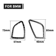 Load image into Gallery viewer, 2 PCS Car Carbon Fiber Dashboard Air Outlet Decorative Sticker for BMW 3 Series F30 2013-2018 / 3GTSeries F34 2013-2017, Right Drive, Dashboard Air Outlet