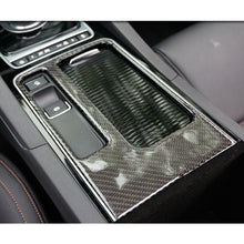 Load image into Gallery viewer, B Style Carbon Fiber Car Water Cup Decorative Sticker for Jaguar F-PACE, Water Cup (B Style)