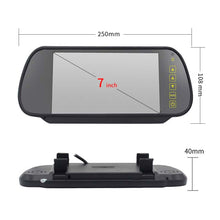Load image into Gallery viewer, PZ463 Car Waterproof 170 Degree View Camera + 7 inch Rearview Monitor for Renault / Opel, PZ463 + 7 inch Rearview Monitor