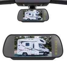 Load image into Gallery viewer, PZ461 Car Waterproof High Position Tail Light Brake Light View Camera + 7 inch Rearview Monitor for Mercedes Benz / Volkswagen, PZ461 + 7 inch Rearview Monitor