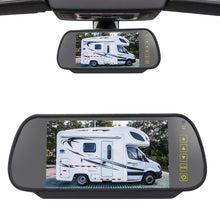 Load image into Gallery viewer, PZ460 Car Waterproof HD High Position Brake Light View Camera + 7 inch Rearview Monitor for Fiat / Citroen / Peugeot, PZ460  + 7 inch Rearview Monitor