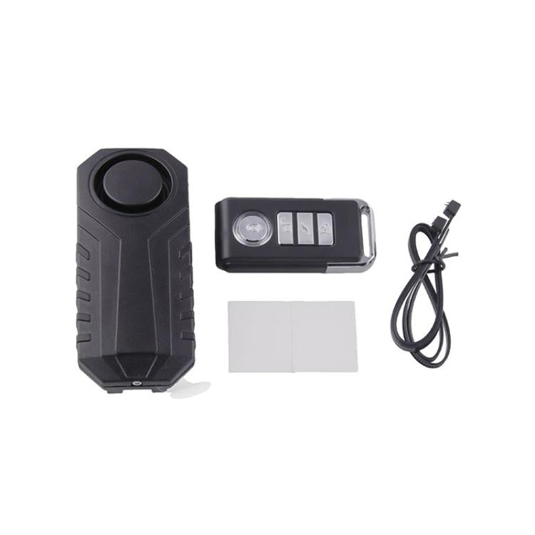 Wireless Anti-Theft Vibration Motorcycle Bicycle Waterproof Security Bike Alarm with Remote, MB-AH024