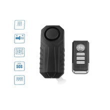 Load image into Gallery viewer, Wireless Anti-Theft Vibration Motorcycle Bicycle Waterproof Security Bike Alarm with Remote, MB-AH024
