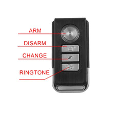 Load image into Gallery viewer, Wireless Anti-Theft Vibration Motorcycle Bicycle Waterproof Security Bike Alarm with Remote, MB-AH024