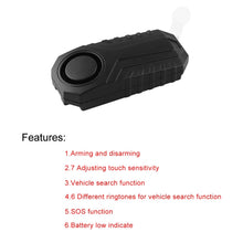 Load image into Gallery viewer, Wireless Anti-Theft Vibration Motorcycle Bicycle Waterproof Security Bike Alarm with Remote, MB-AH024