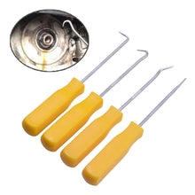 Load image into Gallery viewer, 4 PCS Car Pick and Hook Set O Ring Oil Seal Gasket Puller Remover Craft Hand Tool Car Remover Tool Set, Oil Seal Gasket Puller(Blue), Oil Seal Gasket Puller(Yellow)