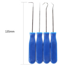 Load image into Gallery viewer, 4 PCS Car Pick and Hook Set O Ring Oil Seal Gasket Puller Remover Craft Hand Tool Car Remover Tool Set, Oil Seal Gasket Puller(Blue), Oil Seal Gasket Puller(Yellow)