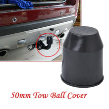 Load image into Gallery viewer, 50mm Plastic Car Truck Tow Ball Cover Cap Towing Hitch Trailer Towball Protection, A1423