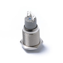 Load image into Gallery viewer, Momentary Reset Switch Push Button 16mm 12V for Car Motorcycle Horn Speaker, Horn Speaker