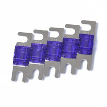 Load image into Gallery viewer, 5 PCS Car Audio AFS Mini ANL 100Amp Fuse Nicked Plated, 100Amp