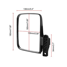 Load image into Gallery viewer, Side Mirror Rear View Mirror for Golf Carts, MR020