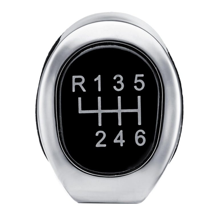 Car 6-speed Matte Silver Gear Shift Lever Knob for BMW, 6-speed Matte Silver