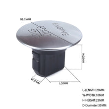 Load image into Gallery viewer, Car Keyless Switch Engine Start Key Push Button 2215450514 for Mercedes-Benz W164 W205, Silver
