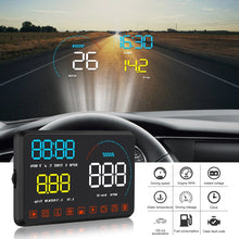 Load image into Gallery viewer, A9 5.5 inch Universal Car OBD2 HUD Vehicle-mounted Head Up Display, A9(Blue), A9(Yellow)