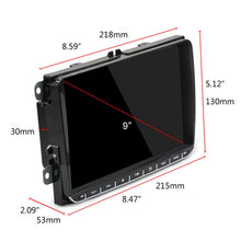Load image into Gallery viewer, CKVW92 HD 9 inch 2 Din Android 6.0 Car MP5 Player GPS Navigation Multimedia Player Bluetooth Stereo Radio for Volkswagen, Support FM &amp; Mirror Link, Europe Map Version, Europe Map Version
