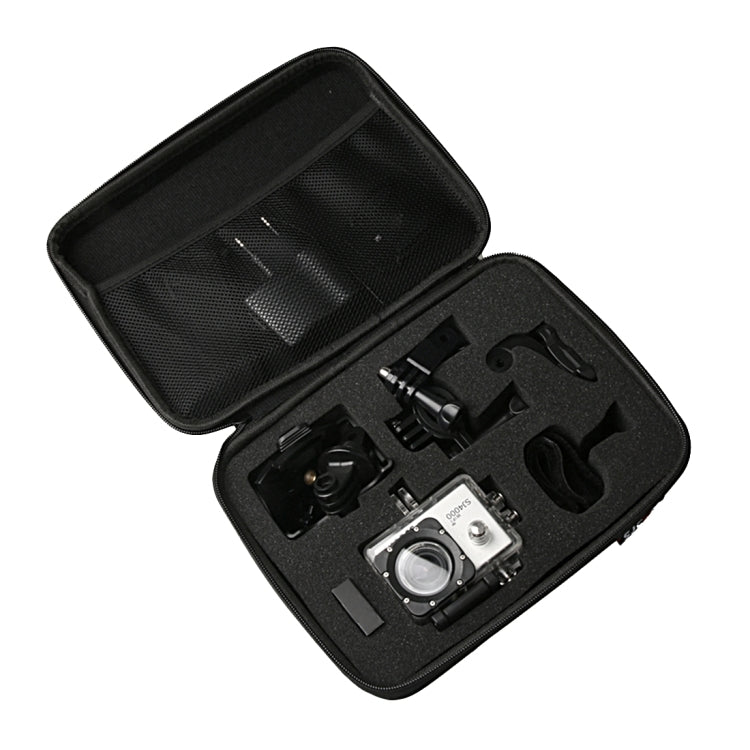 Portable Shockproof Shatter-resistant Wear-resisting Camera Bag Carrying Travel Case for SJCAM SJ4000 / SJ5000 / SJ6000 / SJ7000 / SJ8000 / SJ9000 Sport Action Camera & Selfie Stick and Other Accessories, Size: 22 * 16 * 6 cm, Size: 22x16 x6cm