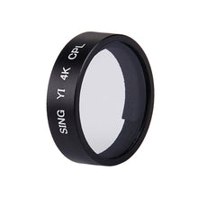 Load image into Gallery viewer, SING for Xiaomi Xiaoyi Yi II Sport Action Camera Proffesional 4K CPL Filter, 4K CPL Filter