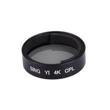 Load image into Gallery viewer, SING for Xiaomi Xiaoyi Yi II Sport Action Camera Proffesional 4K CPL Filter, 4K CPL Filter