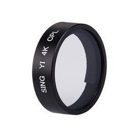 SING for Xiaomi Xiaoyi Yi II Sport Action Camera Proffesional 4K CPL Filter, 4K CPL Filter