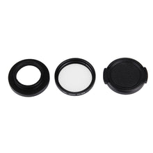 Load image into Gallery viewer, JUNESTAR for Xiaomi Xiaoyi Yi II 4K Sport Action Camera Proffesional 37mm CPL Filter + Lens Protective Cap, CPL Filter+Lens Cap