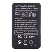 Load image into Gallery viewer, AHDBT-501 LCD Screen Dual Batteries Charger for GoPro HERO5 with Displays Charging Capacity, For GoPro HERO5