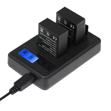 Load image into Gallery viewer, AHDBT-501 LCD Screen Dual Batteries Charger for GoPro HERO5 with Displays Charging Capacity, For GoPro HERO5