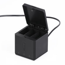 Load image into Gallery viewer, RUIGPRO USB Triple Batteries Housing Charger Box with Cable &amp; Indicator Light for GoPro HERO9 Black / HERO10 Black