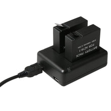 Load image into Gallery viewer, BC-AZ16 Digital Camera USB Dual Batteries Charger for Xiaomi Xiaoyi II 4K, For Xiaomi Xiaoyi II 4K