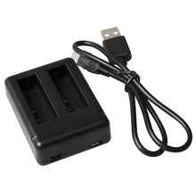 Load image into Gallery viewer, BC-AZ16 Digital Camera USB Dual Batteries Charger for Xiaomi Xiaoyi II 4K, For Xiaomi Xiaoyi II 4K