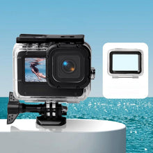 Load image into Gallery viewer, Waterproof Case + Touch Back Cover for GoPro HERO10 Black / HERO9 Black, Case + Touch Cover for GoPro9