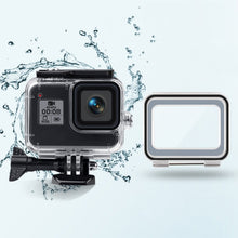 Load image into Gallery viewer, 45m Waterproof Case + Touch Back Cover for GoPro HERO8 Black, Case + Touch Cover for GoPro8