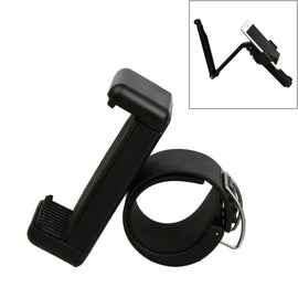 Mobile Phone Clip Holder for GoPro & SJCAM & Xiaoyi Handheld Selfie Monopod, Dig Clip Port Diameter: 2.6cm-3cm