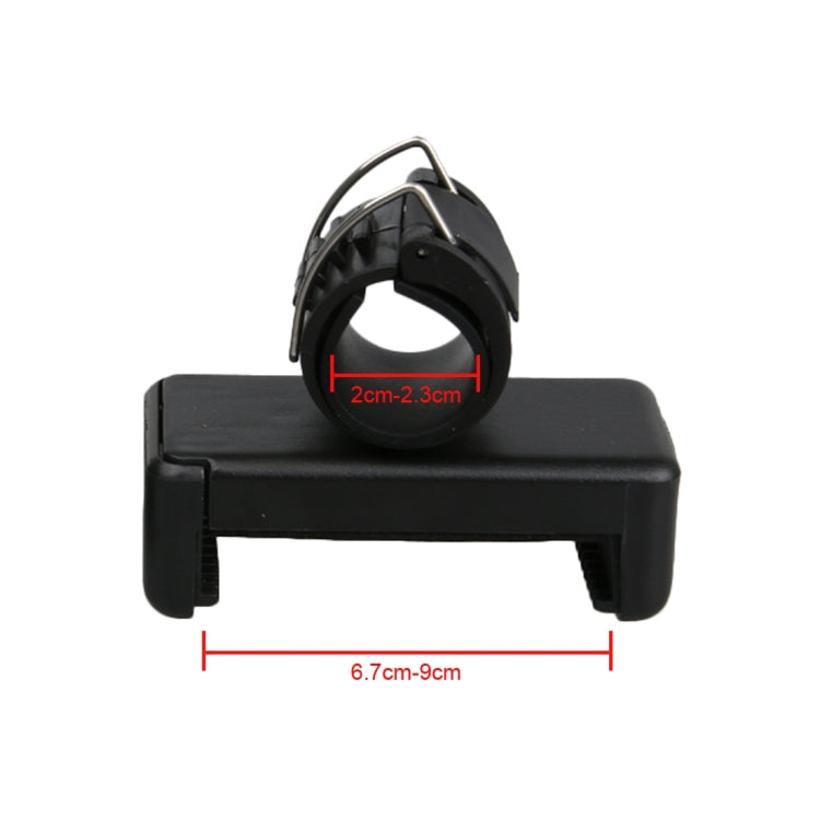 Mobile Phone Clip Holder for GoPro & SJCAM & Xiaoyi Handheld Selfie Monopod, Small Clip Port Diameter: 2cm-2.3cm