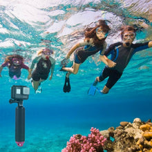 Load image into Gallery viewer, Sport Camera Floating Hand Grip / Diving Surfing Buoyancy Rods with Adjustable Anti-lost Hand Strap for HERO9 Black / HERO8 Black / HERO7 /6 /5 /5 Session /4 Session /4 /3+ /3 /2 /1 &amp; Xiaomi Xiaoyi Yi / Yi II 4K &amp; SJCAM, Hand Grip