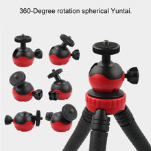 Load image into Gallery viewer, Mini Octopus Flexible Tripod Holder with Phone Clamp for iPhone, Galaxy, Huawei, GoPro, Insta360, DJI and Other Action Cameras, GP271