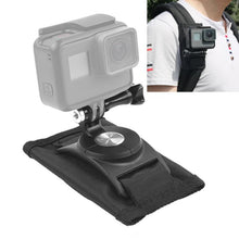 Load image into Gallery viewer, 360 Degree Rotating Quick Release Strap Mount Shoulder Backpack Mount for GoPro, Insta360, DJI and Other Action Cameras
