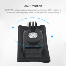 Load image into Gallery viewer, 360 Degree Rotating Quick Release Strap Mount Shoulder Backpack Mount for GoPro, Insta360, DJI and Other Action Cameras