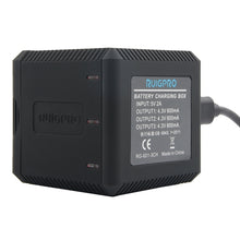 Load image into Gallery viewer, RUIGPRO USB Triple Batteries Housing Charger Box with USB Cable &amp; LED Indicator Light for GoPro HERO6 /5