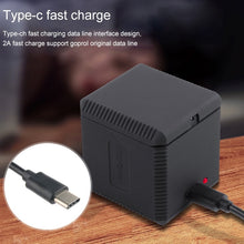Load image into Gallery viewer, RUIGPRO USB Triple Batteries Housing Charger Box with USB Cable &amp; LED Indicator Light for GoPro HERO6 /5