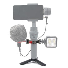 Load image into Gallery viewer, Mini Tripod Mount + Flashlight Extension Bracket  for DJI OSMO Mobile 2, Tripod+Bracket For DJI OSMO Mobile 2