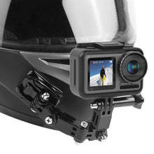 Load image into Gallery viewer, Cycling Helmet Adhesive Multi-Joint Arm Fixed Mount Set with J-Hook Buckle Mount &amp; Screw for GoPro, Insta360, DJI and Other Action Cameras, Cycling Helmet Kit