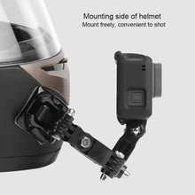Load image into Gallery viewer, Cycling Helmet Adhesive Multi-Joint Arm Fixed Mount Set with J-Hook Buckle Mount &amp; Screw for GoPro, Insta360, DJI and Other Action Cameras, Cycling Helmet Kit