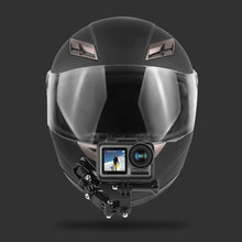Load image into Gallery viewer, Cycling Helmet Adhesive Multi-Joint Arm Fixed Mount Set with J-Hook Buckle Mount &amp; Screw for GoPro, Insta360, DJI and Other Action Cameras, Cycling Helmet Kit