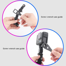 Load image into Gallery viewer, Cycling Helmet Adhesive Multi-Joint Arm Fixed Mount Set with J-Hook Buckle Mount &amp; Adapter &amp; Screw for GoPro, Insta360, DJI and Other Action Cameras, Cycling Helmet Kit with Adapter