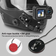 Load image into Gallery viewer, Cycling Helmet Adhesive Multi-Joint Arm Fixed Mount Set with J-Hook Buckle Mount &amp; Adapter &amp; Screw for GoPro, Insta360, DJI and Other Action Cameras, Cycling Helmet Kit with Adapter