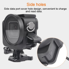 Load image into Gallery viewer, Housing Shell CNC Aluminum Alloy Protective Cage with Insurance Frame &amp; 52mm UV Lens for GoPro HERO7 Black /6 /5, 52mm UV Black, 52mm UV Blue, 52mm UV Red